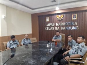 Lapas Narkotika Kelas IIA Bandung Ikuti Pengarahan Virtual Peningkatan PNBP di Lingkungan Pemasyarakatan