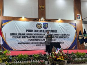 Jelang Penerapan KUHP Baru, Lapas Narkotika Bandung Mantapkan Langkah Melalui Pelatihan