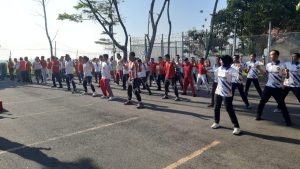 “Langkah Pasti, Jiwa Sehat”: Senam semringah Petugas Lapas Narkotika Bandung Bersama Kalapas