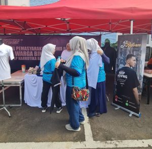 Lapas Narkotika Kelas IIA Bandung Tampilkan Brand JReform di Bazar UMKM HUT Pengayoman ke-80