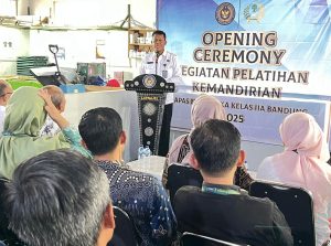 Pembukaan Pelatihan Kerja: Warga Binaan Lapas Narkotika Bandung Dibekali Keterampilan Mandiri Lewat Pelatihan Kerja Terpadu